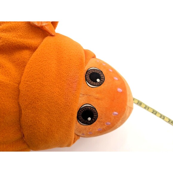 Extra Large Orange Boobah Zing Zing Zingbah 2004 Vtg Plush Toy Hasbro 24" - Picture 4 of 6